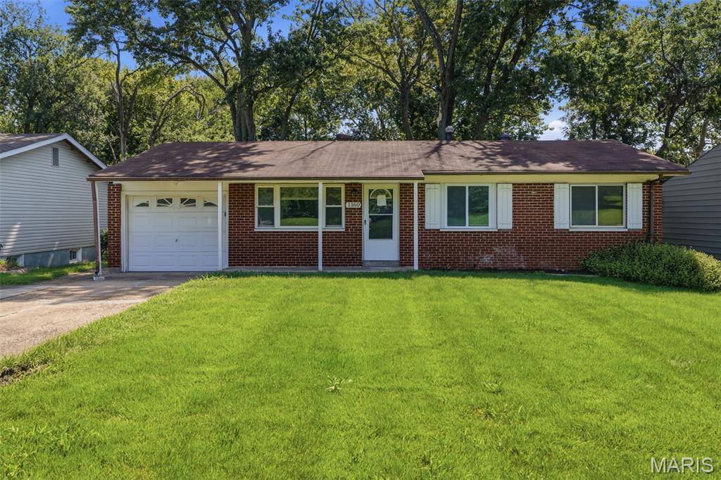 This inviting 1-story home features 3 bedrooms and a functional layout designed for comfortable everyday living. A separate living room provides a welcoming space to relax or entertain, while the kitchen and dining area open through French doors to a wood deck, creating a seamless transition to the outdoors. The wood-fenced backyard offers privacy and plenty of space for outdoor enjoyment. An unfinished basement provides excellent storage or the opportunity to customize additional living space to fit your needs. One or more photos may have been virtually staged, AI generated, or digitally enhanced to illustrate the property's potential.