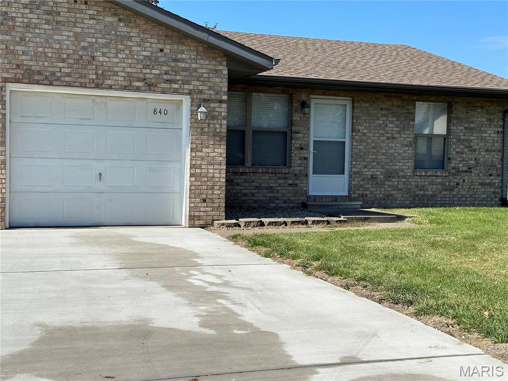 Two Bedroom Duplex in Southgate Center Addition, 18 x 14 Living Room, 16 x 13 Kitchen Provides Electric Range, Built In Microwave, Garbage Disposal, Dishwasher and Refrigerator, Full Hallway Bathroom, 14 x 12 First Bedroom, 12 x 10 Second Bedroom, One Car Attached Garage, Back Patio, Available 11/01/2026.