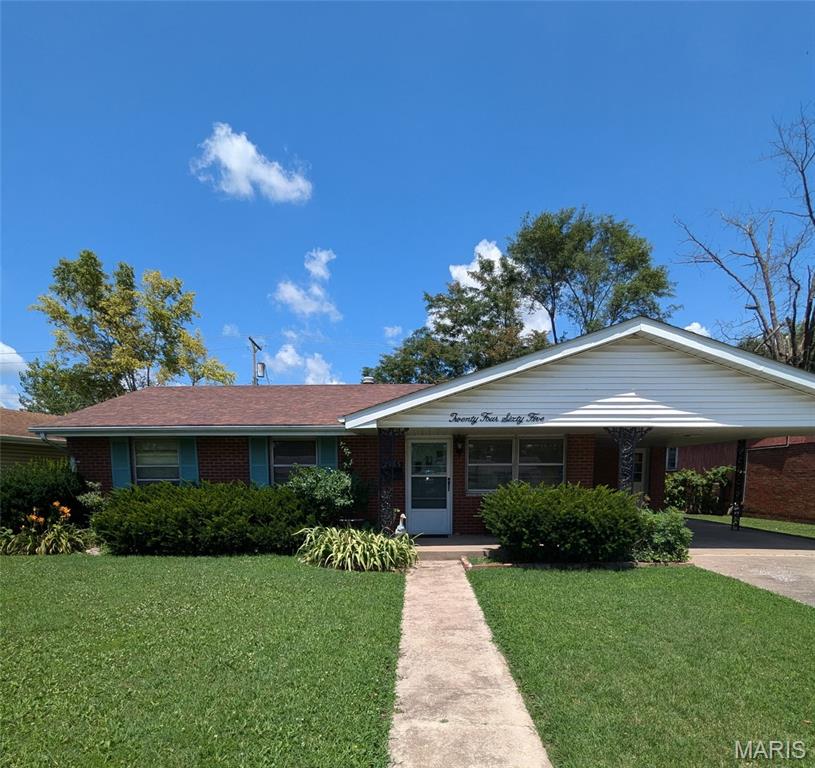 Welcome to 2465 St. Clair Avenue in Granite City, IL, this nice brick 3-bedroom, 1-bath home is the kind of place that instantly feels like home. It has been well cared for by its previous owners, including a well maintained landscape that adds to its curb appeal, and offers 1,045 square feet of comfortable, well utilized living space.

The home features an open layout with a bright living area, a functional kitchen, and nicely sized bedrooms. Outside, you’ll find a spacious fenced backyard ideal for entertaining, pets, or gardening.

Conveniently located in a Granite City neighborhood close to schools, shopping, and dining, this property is a great opportunity for a first-time buyer looking to downsize or an investor seeking a rental property.

The home has great bones but is in need of some TLC. 

The seller will make no repairs.

Updates include:
Roof (2018)
Furnace (2009)
A/C (2004)

Municipal requirements and any inspections will be the responsibility of the buyer.