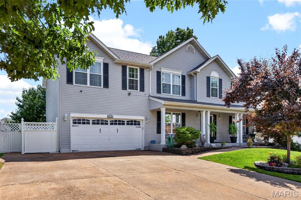 Welcome to 312 Quiet Country in St. Peters! This beautiful home offers inviting spaces and PLENTY of room to relax and entertain.  Newer carpet upstairs and beautiful Pergo waterproof laminate flooring throughout main level. Conveniently located near shopping, dining/entertainment, parks and major highways this is the perfect place to call home. Come fall in love with all that this wonderful property has to offer!!  Schedule your showing TODAY!