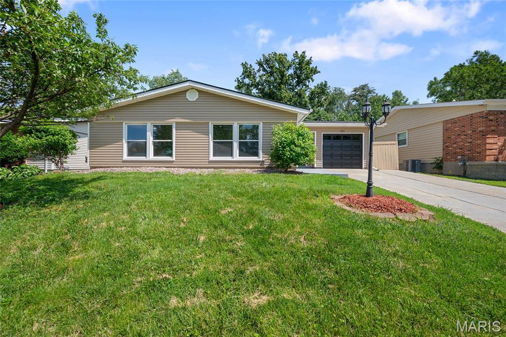 Don't miss this move-in ready home in Mehlville School District with major updates + incredible indoor/outdoor living!

Welcome to this beautifully updated 3 bed, 2 bath home in South County, located in the highly desirable Mehlville School District. This community is known for strong schools, suburban convenience, and easy access to St. Louis amenities. 
The open concept floor plan offers a bright, airy flow perfect for both everyday living and entertaining, featuring flexible living spaces. The spacious primary suite includes a bonus flex room ideal for an office, nursery, extended closet, and more, while the additional gathering space near the kitchen seamlessly connects to the outdoor patio. This patio will be your new favorite place this summer and creates the perfect setup for hosting and entertaining.
Enjoy peace of mind with major recent upgrades, including a brand-new 40-year architectural roof (2025), new siding, new front door, and new garage door, delivering both curb appeal and long term value. 
Step outside to your private, fenced backyard oasis, complete with a patio and gazebo, offering the perfect place for outdoor dining, relaxing evenings, or weekend gatherings. This outdoor space offers privacy and functionality and is waiting for your personal touch!
Additional highlights include an oversized garage with ample space for storage, hobbies, or a workshop.
Ideally located in a quiet, established neighborhood in Mehlville, you’ll enjoy a quiet setting with convenient access to shopping, dining, parks, and major highways for an easy commute. 
The only thing this home is missing is YOU!