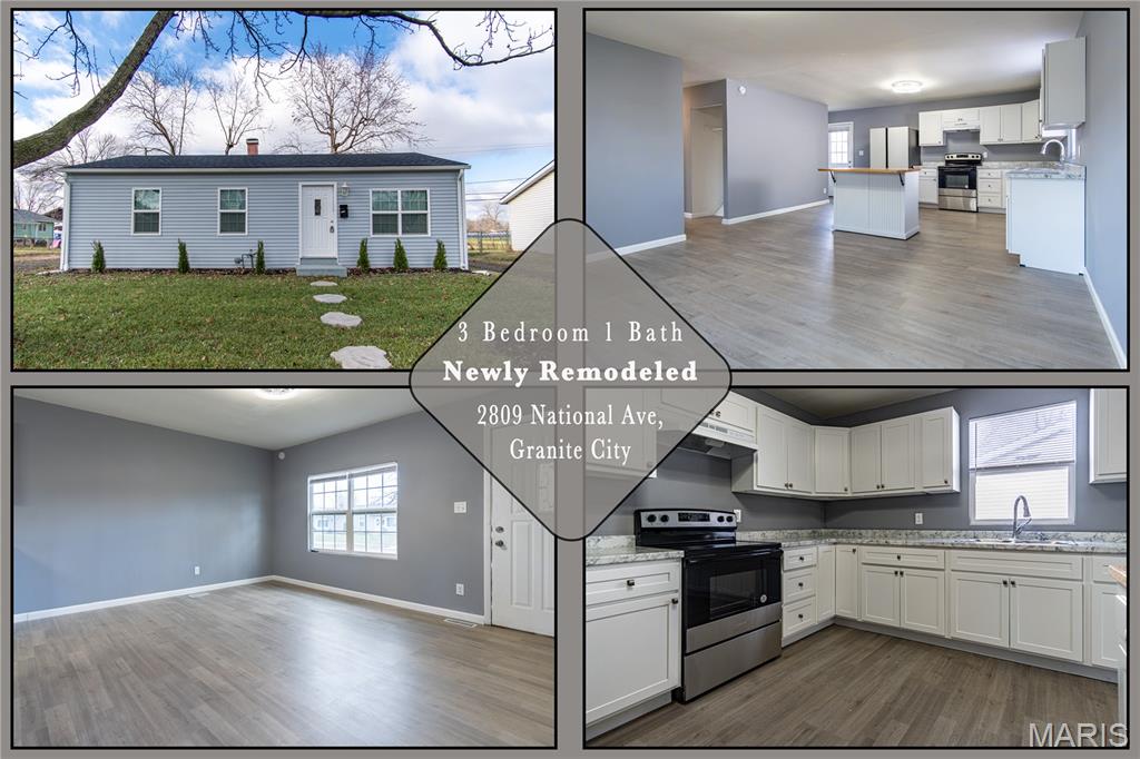 Passed City Municipal Code, Move Right In! Full Remodel - From the tippy top of the roof all the way down to the basement and almost everything in between that you see is New, New, NEW! You've got to see this one in person for yourself! High-end kitchen appliances and center island are all yours. Great location, perfect for families with school age children - hop the fence and you're on the schools property and ready for recess.