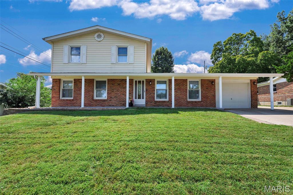 Space, flexibility, and thoughtful updates come together in this beautifully renovated, move-in-ready home offering over 2,500 square feet of living space, 5 bedrooms, and 3 full baths. The versatile floor plan is ideal for those looking for plenty of room to spread out, with two primary suites—one conveniently located on the main level and an impressive second-floor retreat. The updated kitchen opens to a charming breakfast room, while the screened-in patio creates a great space for relaxing, dining, or entertaining.

Upstairs, the expansive primary suite feels like its own private retreat, featuring a large walk-in closet, sitting area, and additional bonus space that works perfectly as a home office, reading room, or dressing area. Throughout the home, you'll find updated finishes and flexible living spaces designed for today's lifestyle.

The unfinished lower level offers an abundance of storage along with excellent potential for future expansion—create additional bedrooms, a recreation room, home gym, bar, or entertainment space to make it your own. Completely updated and truly turnkey, this home offers an incredible combination of space, versatility, and convenience. Ideally located near Lindenwood University with easy access to Highways 70 and 364, Streets of St. Charles, shopping, dining, and entertainment.