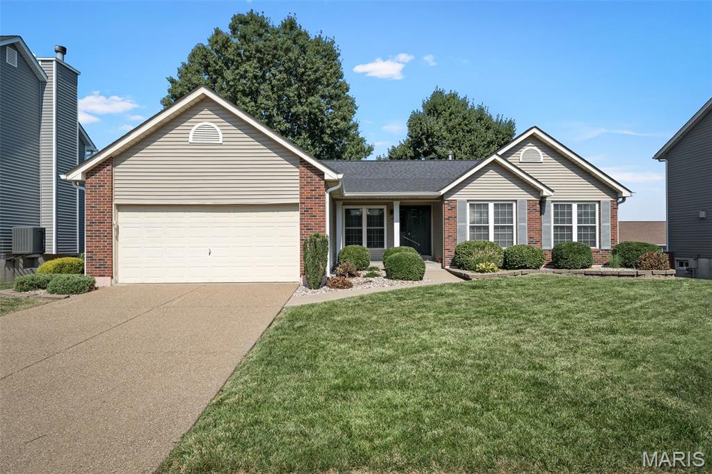 Welcome to 1822 Highgrove Drive in O’Fallon! From the moment you arrive, you’ll appreciate the great curb appeal and inviting feel of this well-designed home. Step inside to a spacious living and dining area featuring a cozy wood-burning fireplace and vaulted ceilings—perfect for relaxing evenings or entertaining family and friends. The kitchen is equipped with stainless steel appliances and offers convenient access to the main living areas. The main floor features three bedrooms and two full bathrooms, along with the added convenience of main-floor laundry. The finished walkout lower level provides even more living space and includes a third full bathroom, making it ideal for a family room, recreation area, home office, guest space, or combination of uses. A large unfinished storage area provides plenty of room for seasonal items, tools, and household storage. Outside, enjoy a flat, fenced backyard offering plenty of usable space for pets, play, or entertaining. The composite deck provides a great spot for grilling, relaxing, and enjoying the outdoors with minimal maintenance. With 3 bedrooms, 3 full bathrooms, a finished walkout lower level, main-floor laundry, stainless steel appliances, a wood-burning fireplace, generous storage, and a fantastic backyard, has so much to offer. Schedule your showing and come see everything this O’Fallon home has waiting for you!

Recently updated features: Siding 2025, Roof & Gutters 2024, Washer/Dryer 2024