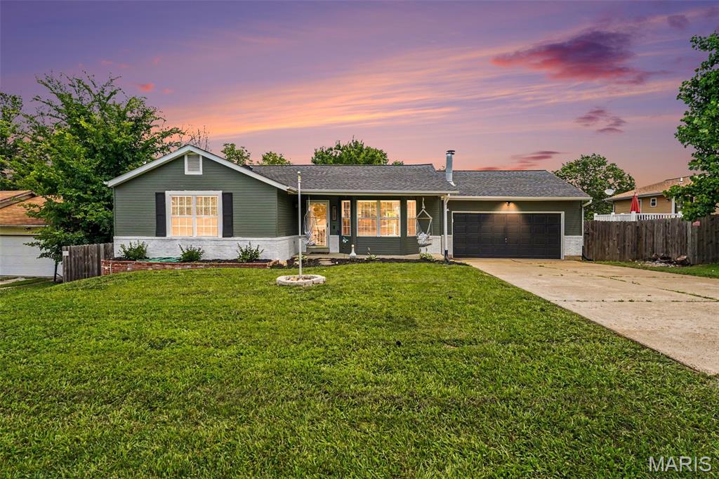 Welcome to 717 Walnut Ridge, where style, space, and exceptional updates come together! This beautifully maintained 4-bedroom, 3 full-bath ranch home offers the ease of one-level living with an open-concept floor plan designed for everyday living and effortless entertaining. From the moment you arrive, you'll fall in love with the inviting covered front porch, complete with charming porch swings—the perfect spot to sip your morning coffee, unwind after a long day, or spend evenings visiting with family, friends, and neighbors. Paired with the attached 2-car garage and beautiful curb appeal, this home offers a warm welcome before you even step inside.
The heart of the home is the fully renovated kitchen, thoughtfully redesigned with new cabinetry, beautiful wood-look countertops, a stunning butcher block island with an electrical outlet, new sink and fixtures, updated flooring, and recessed can lighting—creating the perfect space for cooking, gathering, and making memories. The kitchen flows seamlessly into the dining and living areas before stepping out onto the rebuilt and expanded deck, complete with a gazebo, making it the perfect place to enjoy morning coffee, host summer BBQs, or relax while overlooking the backyard.
The main-floor bedrooms have been tastefully updated, providing comfortable and inviting spaces to unwind, while all three full bathrooms come with modern finishes that blend style and functionality.
The finished walkout lower level adds incredible versatility with a spacious family room, full bath, and endless possibilities for a recreation room, guest suite, home office, or workout space.
Whether you're gathering with loved ones around the kitchen island, enjoying summer cookouts under the gazebo, relaxing on the porch swings as the sun sets, or celebrating holidays with family and friends, this home was designed for making memories. Every update has been thoughtfully completed to create a home that's as functional as it is welcoming.
This move-in-ready home truly checks every box. Don't miss your opportunity to make 717 Walnut Ridge your next home—schedule your private showing today!