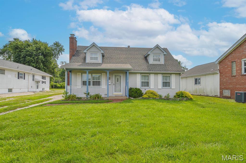 Price listed is Starting Bid Only. Bidding starts closing 8/27/2026 @ 5 p.m.  Lovingly cared for and full of charm, this two-bedroom, one-and-a-half-bath estate home offers comfortable living in a convenient Belleville location just minutes from local schools, IL Route 15, and the historic Belleville Public Square. Featuring a detached two-car garage and a vinyl-fenced backyard, this property combines classic character with everyday functionality. The welcoming front foyer opens to a spacious combined living and dining area, creating an inviting space for gathering and entertaining. A conveniently located half bath sits just off the main hallway, while the beautifully maintained kitchen features a breakfast nook, ample cabinetry, and all stainless-steel appliances. Just beyond the kitchen, a versatile sitting room provides additional living space and is anchored by a decorative fireplace with a brick mantle, making it ideal for a family room, office, or reading retreat. Upstairs, both bedrooms offer large closets and front and rear-facing windows that fill the rooms with abundant natural light. A full bathroom serves the second level and complements the home's practical layout. The full unfinished basement houses the home's utilities and offers excellent storage space. Already partially roughed out, the basement is ready to be finished and presents an outstanding opportunity to significantly expand the home's livable square footage to suit your needs. Outside, relax on the covered front porch or create your own private outdoor oasis within the vinyl-fenced backyard. With its well-maintained condition, flexible living spaces, expansion potential, and desirable location near shopping, dining, and major roadways, this charming estate home is ready to welcome its next owner. Property will sell under auction terms and be sold AS- IS, WHERE-IS. Seller, will not make any repairs as a result of any building, occupancy, or environmental inspections. Buyer will be required to sign an Auction Purchase & Sale Agreement if final bid is accepted by Sellers.
