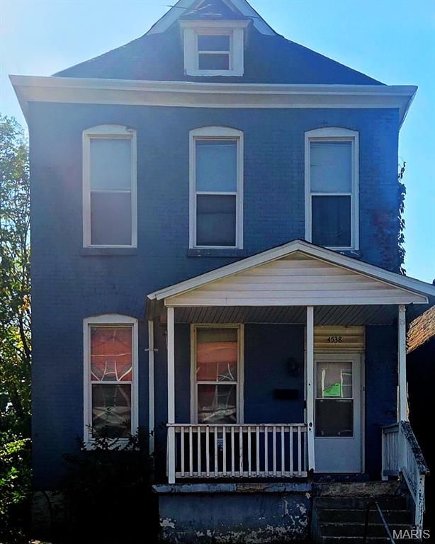 This brick two-story home offers 2 bedrooms with the potential for a 3rd bedroom or flex space, 1.5 bathrooms, and over 1,200 square feet of living space. The property features a walk-out basement, off-street parking, and a fenced yard. Major updates include a newer roof, plumbing, and HVAC system. A great opportunity for an investor looking to add to their rental portfolio. Please do not disturb tenant.