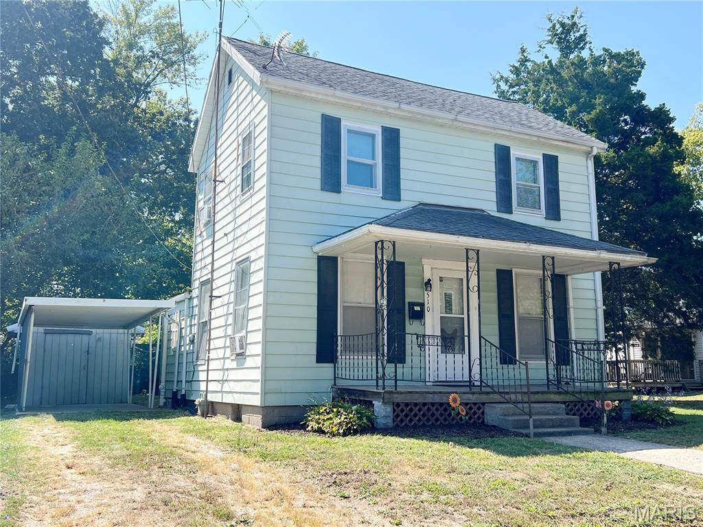 Great rental property or starter home. Move In Ready! New Furnace, sump pump in Jan 2025.  This single-family residence offers a unique opportunity to own a piece of Sparta's history. Built in 1930, this property holds the promise of comfortable living within its walls. The residence features two bedrooms, providing private spaces for rest and rejuvenation. Wood floors add to the charm of this historic home. Kitchen wood floor newly refinished. There are 3 rooms upstairs 2 which have been used as bedrooms. Laundry room/Mud room has exterior access.  Large yard, shed has electricity, ceiling fan in dining room, near hospital and downtown area. This property presents a chance to establish roots and create lasting memories. Property being "sold as is." Property to pass the city occupancy inspection prior to closing. . Before making an offer, buyer and/or buyer's agent should independently verify all MLS data, including but not limited to square footage, school district, taxes, etc- which is derived from various sources and not warranted as accurate.