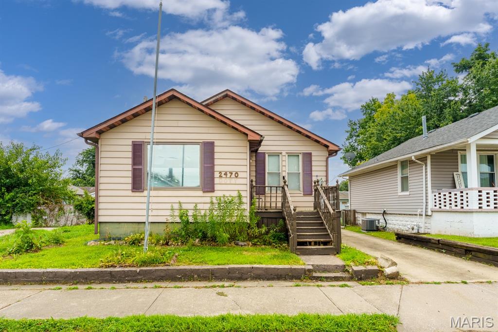 Welcome home to this well-maintained 2-bedroom, 1-bath home offering comfortable living and a functional layout. Enjoy the spacious backyard, perfect for relaxing or entertaining along with the convenience of a detached 2-car garage for parking and additional storage. Whether you're a first-time homebuyer, looking to downsize, or searching for an investment opportunity, this property offers plenty of potential.  Property is being sold AS IS. Seller will make no repairs or provide any repair credits.