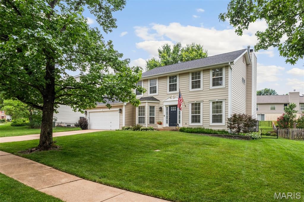 This is your lucky day!  Beautifully updated and extremely well maintained colonial in a sought after Fenton location.  Rich hardwood flooring, built-in shelving, updated stair railings and custom mouldings set the tone for the main floor.   Bay windows flood this level with natural light and provide great views of the well manicured yard.  Kitchen has been remodeled with loads of custom cabinetry, center island and solid surface countertops.  With more formal living and dining rooms as well as a huge family room and breakfast area, there are lots of options for the first floor space.  Imagine cuddling up on the couch to read a book or watch a movie in front of that fireplace!  An updated powder room and a nice size laundry room / drop zone off the oversized garage round out the main floor.  The best may be upstairs.  Wait until you see the newly remodeled primary bath with heated floor and soaking tub.  With luxury like this you wont want to leave!  Three additional large bedrooms (one used as an office) and an updated bath complete this floor.  A walk-in closet provides added storage in one bedroom.  Designer touches throughout this house speak quality and comfort.   A fully fenced rear yard and patio provide a perfect spot to unwind and relax.  Check out the Seller's Disclosure for a full list of updates and improvements - way to many to list!  Other amenities include an irrigation system, wall panels in the garage for easy organization and a central vacuum system.  This truly is a move in ready home!