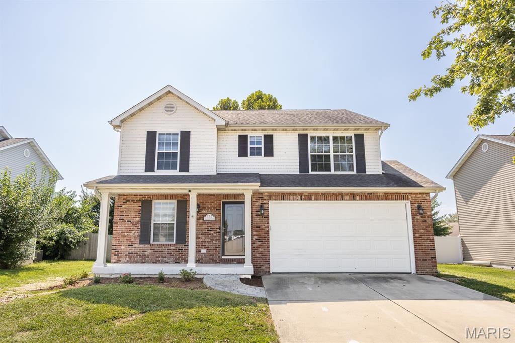 Welcome to this beautifully refreshed five-bedroom, three-and-a-half-bath home offering approximately 3,060 square feet of versatile living space across three finished levels. Recent improvements include fresh interior paint, new carpet and flooring, new kitchen countertops and appliances, and updated landscaping—creating a truly move-in-ready home. The main level features multiple living and entertaining spaces, a spacious kitchen with abundant cabinetry and stainless steel appliances, and a bright breakfast area overlooking the backyard. Upstairs, the generous primary suite includes a private full bath, while additional bedrooms provide plenty of space and share a hall bath. The finished lower level expands the home’s possibilities with a large recreation and media area, plus a fifth bedroom and full bath—ideal for a private guest suite or home office. With its flexible floor plan, numerous updates and exceptional amount of finished living space, this home offers comfort, function and room for every part of daily life.