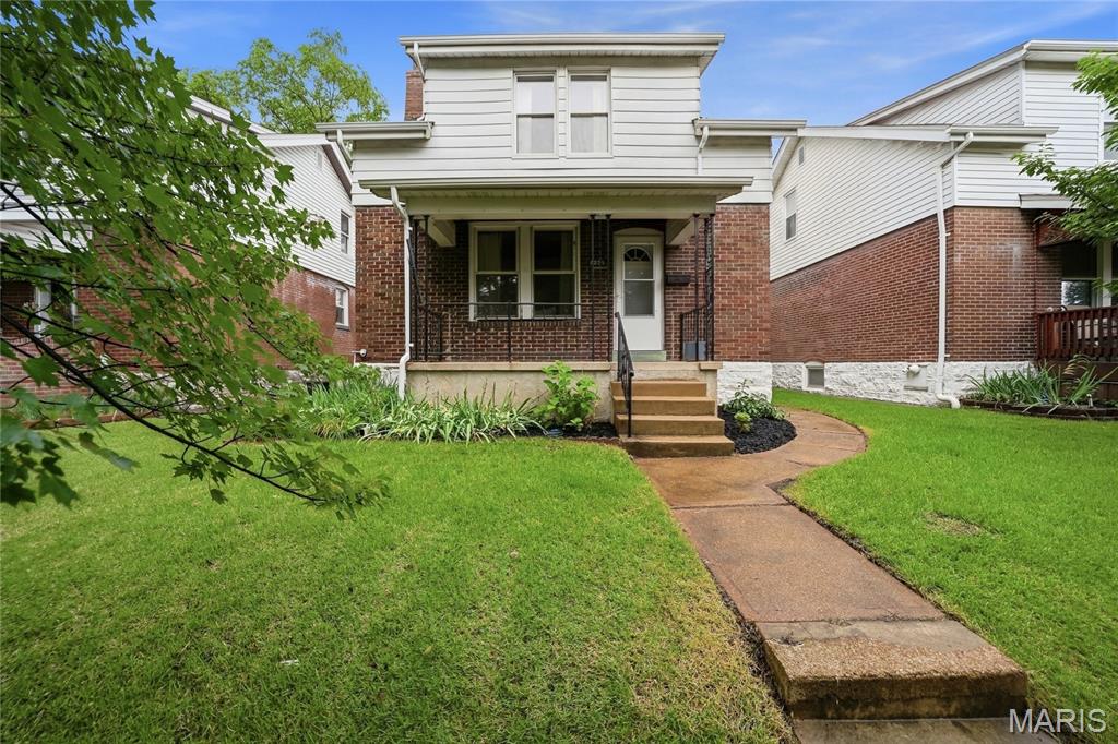 Welcome home to this beautifully updated brick gem in the heart of South City! Filled with timeless charm and modern conveniences, this home showcases gleaming hardwood floors, generous room sizes, an updated kitchen with 42" cabinets, center island, and stainless steel appliances, plus a stylishly renovated bath. Outside, you'll find a rare 2-car garage and a prime location just steps from Willmore Park and close to neighborhood favorites, shopping, and restaurants. Move right in and enjoy the best of city living!