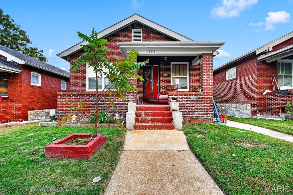 Welcome to this 3-bedroom, 2-full-bath property offers plenty of potential! The home features a partially finished walkout basement with two additional bonus rooms, providing extra space and flexibility.The backyard is partially fenced and has a garage.  Whether you’re a first-time homebuyer or looking to start or expand your investment portfolio, this property is worth a look. Property is being sold AS-IS. Seller will not make any repairs or provide inspections. Buyer to verify all information.