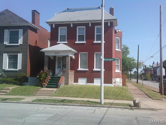 DRASTIC PRICE DROP!!!!   MAKE THIS YOUR NEW HOME.  HOME HAS A NEW ROOF.    Ceilings that were water damaged have been removed.  Walls and flooring that were damaged have been removed.  The building is stable and is ready for you to put your personal touch to bring it back to a possibly better dream home than before.  The house sits in the most sought-after area in the Northside of the city close to the New Geo-Spacial Government facility (NGA), a park, bus routes, schools, shopping, restaurants, automotive repair shops. Shoot your best shot.  PLEASE BE AWARE THAT ANY AND ALL INSPECTIONS ARE FOR YOUR PERSONAL INFORMATION SINCE THE HOUSE IS BEING SOLD AS-IS.