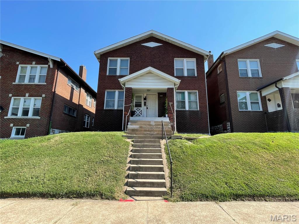 Investors and house hackers, this is a unicorn; see the end of the marketing remarks for specifics. First, let’s talk building information. This spacious brick duplex in desirable Princeton Heights (one of the gems of South City) is within walking distance of Willmore Park, Carondelet Park, hatch’d STL, Onesto, and Aldi. Each unit features a living room with stained glass windows, eat-in kitchen, two bedrooms, one bathroom, and a sunroom that’s perfect for enjoying morning coffee.  Capital expenditures done to improve the property within the last several years include central air throughout, a new roof, chimney tuck pointing, and some new windows. Outside you’ll find a fenced backyard and off-street parking for two cars. 1F is occupied by long term tenants of 20 years (with minimal rent increases). 2F was occupied by a long-term tenant of 10 years until July, with the most recent rent being $1100.  A passing occupancy permit is in place for the vacant 2F, allowing for immediate move-in.  Roof is new within the last several years. Condenser units are circa 2020/2021, water heaters circa 2018/2020. Stack is partially PVC. Electric panels are circuit breakers. Some new windows.  ***Now let’s talk unicorn details:  Seller STRONGLY prefers seller financing for tax reasons! However, not every buyer will qualify - must have good credit, a minimum of $20K down payment, and experience with being a landlord. Strong buyers will be offered 6% seller financing for the balance; other candidates may be considered with a higher interest rate.***  Ask your Realtor for the disclosures and additional information available in the supplements.