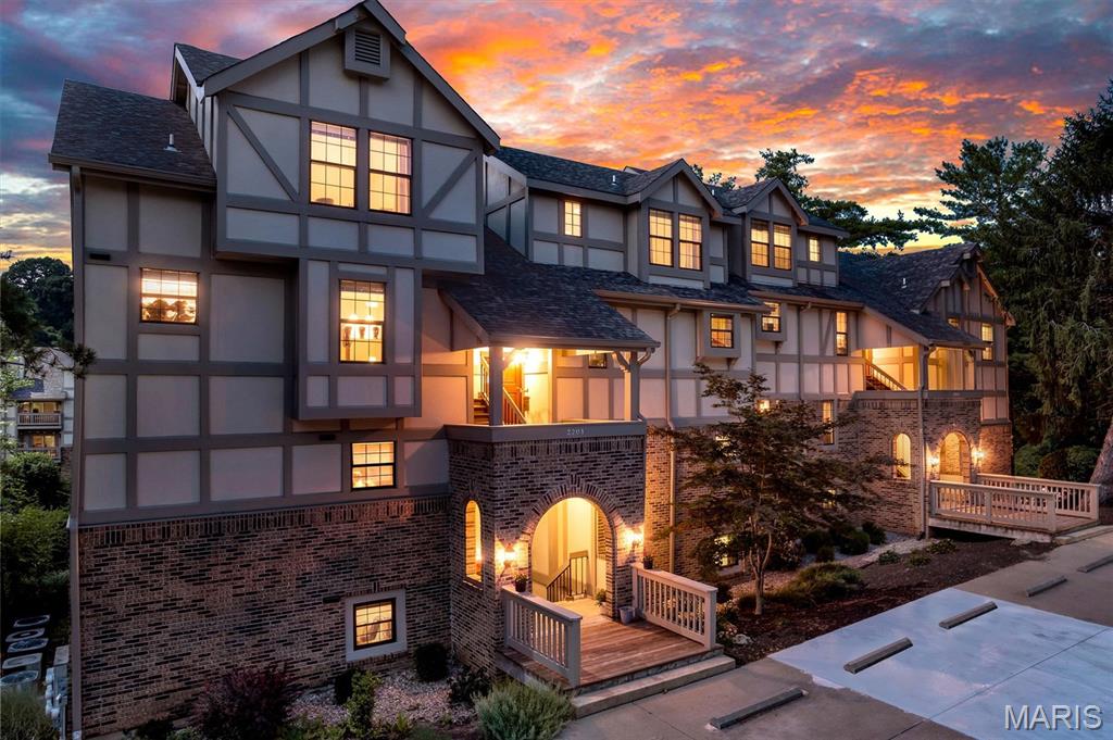 Trade lawn mowers for kayaks. Trade traffic for towering trees. Trade ordinary for a lifestyle that feels like vacation every day. Nestled beside Creve Coeur Park, this beautifully maintained 1.5-story townhome offers over 1,400 square feet of thoughtfully designed living space in one of the area's most picturesque settings. A soaring two-story great room with fireplace welcomes you inside, while walls of glass frame peaceful wooded views and open to a private deck where morning coffee comes with birdsong instead of busy streets. The spacious kitchen offers abundant cabinetry, generous workspace, a dedicated dining area, and convenient main-floor laundry. The main-level primary suite features an oversized closet, deck access, and an updated bath with an expansive vanity. Upstairs, a second bedroom, full bath, and versatile third bedroom or office provide flexibility for today's lifestyle. HVAC system is less than 5 years old for extra peace of mind!  Community amenities include a swimming pool and fitness center, while miles of trails, paddle sports, fishing, and the Aquatic Center are practically at your doorstep. If you've been searching for a home that offers the serenity of nature without sacrificing convenience, you've just found it.  Parkway School District is very sought after!