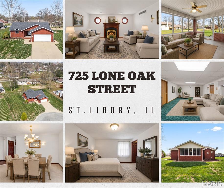 Charming all-brick home nestled at the end of a quiet cul-de-sac! From the moment you arrive, you’ll appreciate the clean, beautiful curb appeal and oversized 2-car garage with extra storage space. Step inside to find a well-maintained, lovingly cared-for home featuring wood floors and a warm, inviting feel throughout. The dining and living room combination offers a functional and open layout, while the cozy kitchen provides plenty of potential to make it your own. A comfortable den leads to a screened-in porch—perfect for relaxing and enjoying the outdoors. You’ll also love the wide hallways for easy access and convenient walk-in closets. The spacious primary bedroom features a large walk-in closet, and the home continues to impress with a very large, finished basement complete with a kitchenette and full bathroom—ideal for entertaining, guests, or additional living space. Additional highlights include main floor laundry, and major updates with the furnace, A/C, and water heater all just one year old. A generator (less than a year old) is also included for added peace of mind. This well-loved home is full of potential and ready for its next owner!