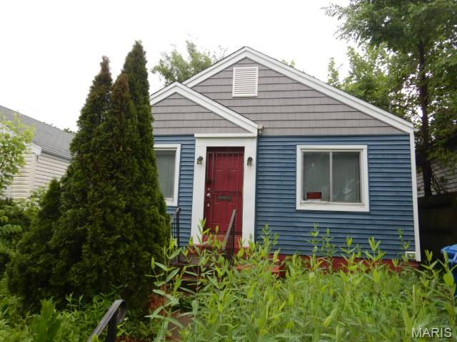 Opportunity awaits.  This 2 bdrm bungalow with hardwood floors needs your vision but much of what you need is already there.  The home has newer vinyl siding, some vinyl windows, hardwood floors, a new bath vanity, tile floor and toilet -- it just needs some final touches. The kitchen is ready for it's transformation and there are cabinets there waiting on you along with other components that make this home the dollhouse it should be.  The home is being sold as is.