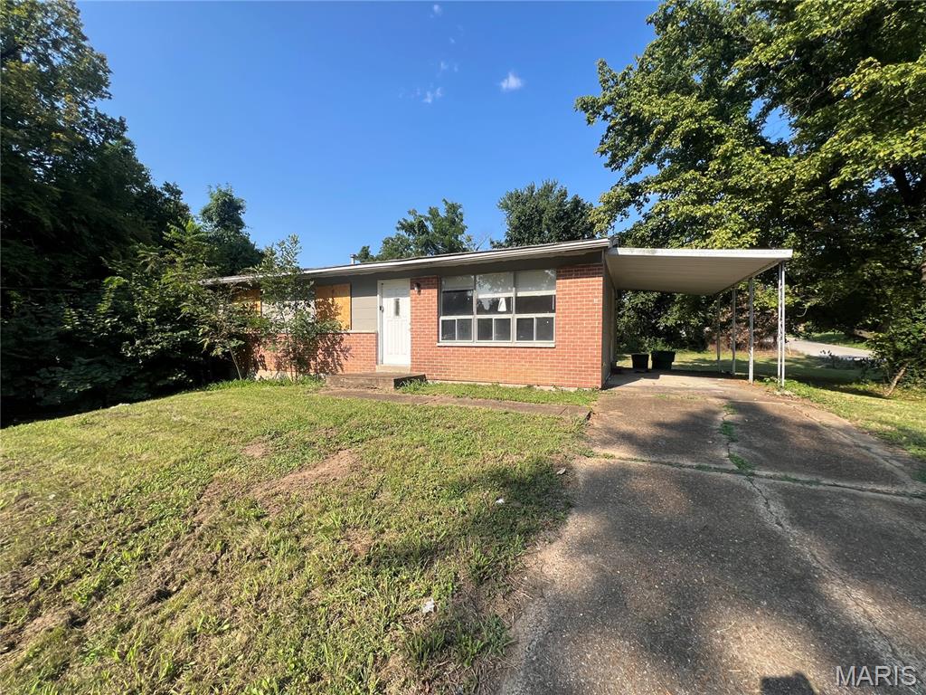 Welcome to 10147 Mayfair. Bring this 3-bedroom, 1.5-bath home back to life and unlock its potential. Located in unincorporated St. Louis County, this property offers a great opportunity for an investor or landlord looking to build equity through updates and improvements. The home features hardwood flooring in the bedrooms and living room, a 1-car carport, and a level backyard. The property needs some updating and finishing touches, providing the opportunity to customize it to fit your investment strategy. A potential option for a landlord looking to pursue a BRRRR strategy or an investor seeking an affordable value-add property. Priced at just $50,000, this one is worth a look for buyers searching for their next project.

Property is being sold as is with the seller to make no repairs or provide any warranties. Utilities are off so please bring a flashlight. Buyer and/ or buyer's agent to verify all characteristics relating to this listing including but not limited to sqft, utilities, schools etc
