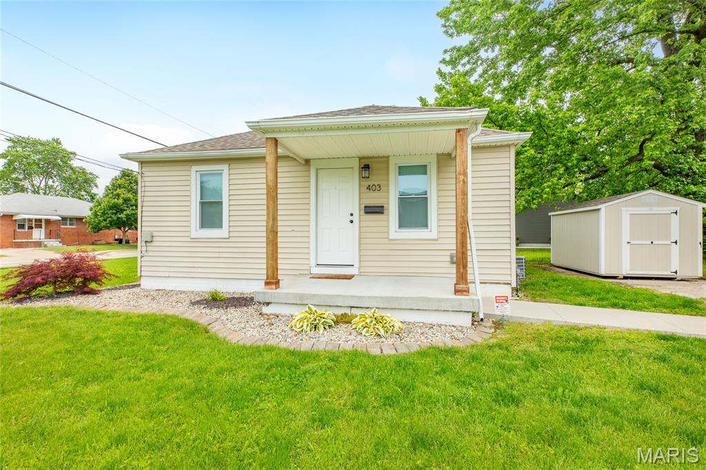 Welcome home to this beautifully remodeled gem in the heart of Bethalto! This charming 3-bedroom, 1-bathroom single-family home was completely transformed in Fall 2021 — and we mean completely. Every major system and finish has been replaced, so you can move in with absolute confidence and zero worries.
The updates speak for themselves: new roof(fall 2021), new HVAC (fall 2021), new water heater(fall 2021), new electrical(fall 2021), and new plumbing (fall 2021) mean all the big-ticket items are already done. Inside, you’ll find a stunning kitchen with new cabinets and countertops, a refreshed bathroom, new flooring throughout, fresh paint from top to bottom, and new windows that bring in beautiful natural light.
Sitting on a generous sized corner lot, this single-story home combines the character of an established neighborhood with the feel of a brand-new house. Located on a quiet street in Madison County’s friendly community of Bethalto, you’ll enjoy access to well-regarded schools including Civic Memorial High School, local parks, and everyday conveniences — all with St. Louis just about 30 minutes away.
This is truly turnkey living at its finest. Bethalto Occupancy is provided, ready for you to move in.  Schedule your showing today!
Buyer and/or buyer’s agent to verify all MLS date. Agent owned