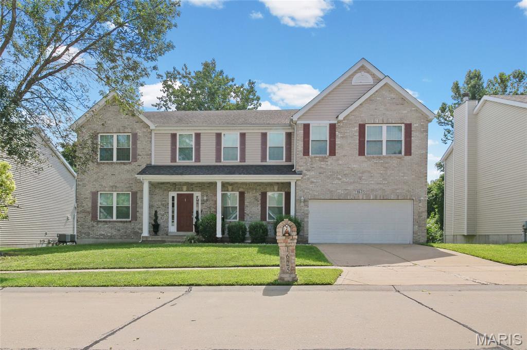 Prepare to be captivated by this immaculate, executive-style single-family residence offering over 4,700 square feet of brilliantly executed living space. New roof & siding will be installed prior to closing! From the moment you step through the front door, the home greets you with an expansive open floor plan seamlessly tied together by hardwood flooring stretching across the entire main level. A dedicated, separate formal dining room sets the stage for festive gatherings, while a cozy woodburning fireplace serves as the anchor for the main living area. 
The true heart of this home is the luxury kitchen. It features granite countertops, high-end stainless steel appliances, a massive central island perfect for casual seating, custom cabinetry, and a spacious walk-in pantry. Right off the kitchen you can enjoy your coffee on an updated deck overlooking a flat 0.18-acre lot. Inviting front sitting room. Practicality is addressed on the main floor with a fully updated guest powder room and a separate, main level laundry room.
Upstairs, the sprawling master suite functions as a private sanctuary. It boasts a massive walk-in closet and a resort-style primary bath loaded with a dual-sink granite vanity, a soothing whirlpool jacuzzi tub, a separate ceramic-tiled shower, and matching tile flooring. The remaining three bedrooms are generously sized with ample closet space, sharing a thoughtfully designed layout. Additionally, you'll find a flex space / sitting room on the same level - could be a great play area or office space - endless options!
Need more room? The massive, fully finished walk-out lower level includes an entertainment are with a wet bar, a full bathroom, sleeping room, and storage, which would also be perfect as an in-law suite for multi generational living. 
Located in a highly desirable Florissant neighborhood with low annual HOA fees, this home offers unparalleled modern comfort. Big, private backyard - great for all outdoor activities, gardening+++ Close to all shopping, parks, restaurants and easy highway access. This home is move-in ready for YOU - comes with a passed occupancy & a home warranty. CALL NOW