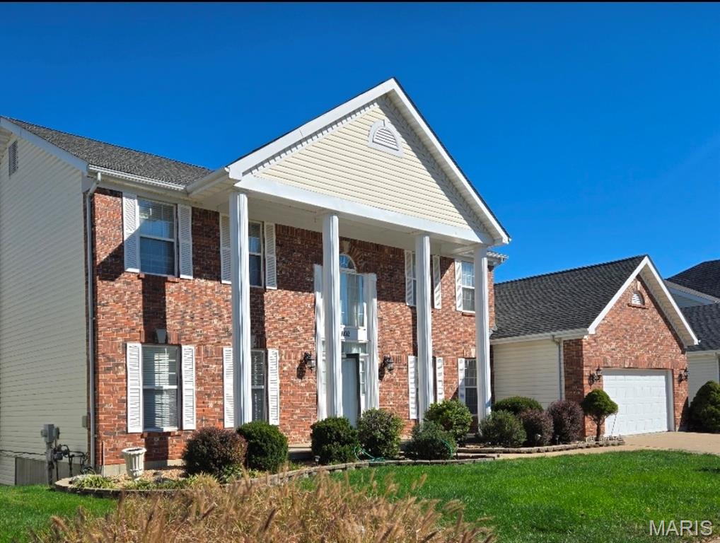 Beautiful well maintained single family home. Fresh painting. Full brick front. 
    The 1st floor is 9 feet, with art design crown molding, 2 bay windows, beautiful hard wood floor, 
update lighting, a fire place, customized kitchen, walk-in large pantry, granite countertop and backsplash, 40” oven, 
dishwasher-2023, microwave - 2024, An electronic toilet seat in half bathroom. Lounge with marble floor. An all-seasons sunroom - 2020.  
A stainless refrigerator stays.
      The 2nd floor with new carpet, hard wood landing, T-staircase, art design wider crown molding, 
updated bathrooms and update lightings. The countertops and vanities all granite. 
An electronic toilet seat in master bathroom.
      Walkout basement with a bed room, an fireplace, a family area, a living area, 
a bar area and a big full bathroom with a jacuzzi tub and a shower. Zoned HVAC – 2024, 
Water heater – 2023.  
     A low maintenance 2 level deck - 2021. Big patio – from rear left to right. Fantastic garden. 
3 fruit trees- (apple, pear, peach). Aluminum fence. Sprinkler system. Extended big garage. 
Extended drive way. 35 years architectural roofs.
