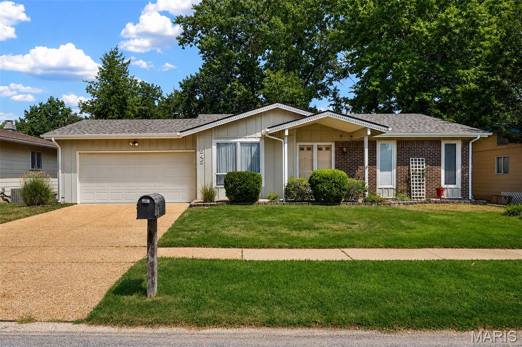 Welcome to this charming 3-bedroom, 2-bath ranch nestled in the award-winning Rockwood School District! Offering a total of 1,629 square feet of comfortable living space, this well-maintained home blends classic character with exciting potential for your personal updates and style.  Inside, you'll find a functional layout filled with natural light, a mix of hardwood and carpeted flooring, and comfortable living spaces perfect for everyday life. The lower level provides even more versatility with two bonus rooms ideal for a home office, workout room, playroom, or creative space, plus a convenient laundry area. Step outside to a fully fenced backyard with plenty of room for pets, play, gardening, or hosting weekend get-togethers with family and friends. Enjoy added peace of mind with a new roof installed in 2025.  Conveniently located near parks, shopping, restaurants, and major commuter routes, this home offers an incredible opportunity to get into a desirable Ballwin neighborhood and build equity while making it your own.