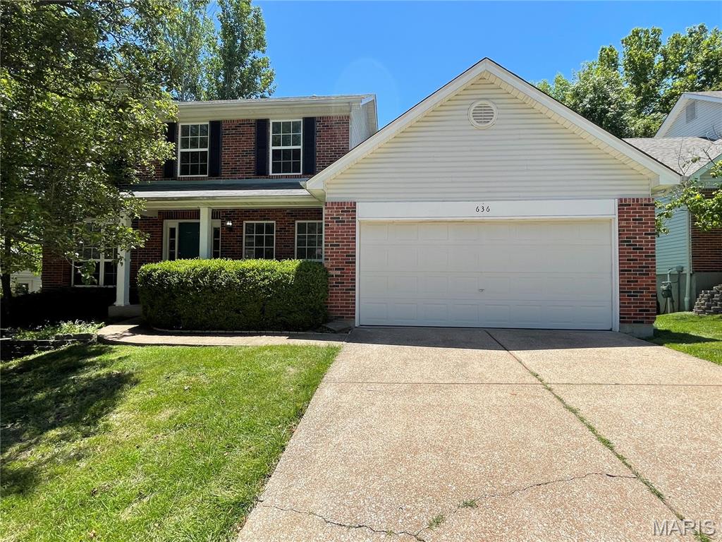 Nice 2 story house, 4 bedroom and 2.5 baths with 2400 sq ft in Canary Estate subdivision of Ballwin area. Only 15 years. Formal living & dining room. Bay window and wood burning fireplace in family room. Large kitchen with breakfast area and walk in pantry. Vaulted master suite with luxury bath, shower, double sinks, and walk-in closet --will accommodate all your needs. Finished walkout basement with additional area for recreation, kids play and study needs. Nice neighborhood. Easy access to 141 & Manchester road. Walking distance to Wren Hollow Elementary, Parkway Southwest Middle and Parkway High School. Some updates include: flat top range and high tower dishwasher, Porcelain tiles in kitchen floor, Ceramic tiles in master bathroom floor, Brazilian cherry wood floor in family room. No pets allowed.