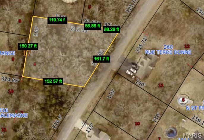 Nice Building Lot, Terre Du Lac Private Lake Community