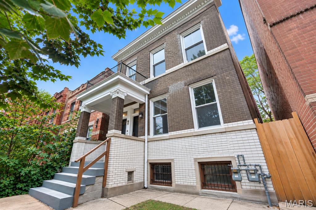 Completely renovated historic duplex in the heart of Cherokee Street, one of St. Louis' most vibrant and sought after destinations! Just steps from acclaimed restaurants, unique boutiques, local art galleries, coffee shops, and neighborhood hotspots, this turnkey property perfectly blends historic character with modern amenities. Each spacious unit offers 2 bedrooms and 1 full bath and has been extensively updated with a new sewer line, all new plumbing, electrical, and HVAC systems, recessed lighting, remote controlled ceiling fans, fresh paint, and numerous additional improvements throughout. Exterior upgrades include a brand new back deck, privacy fence, and dedicated parking pad. The beautifully remodeled bathrooms feature new ceramic tile, shower pans, shower doors, vanities, and mirrors, while the stunning kitchens showcase new cabinetry, new appliances, and garbage disposals. Whether you're looking to owner occupy one unit while generating income from the other, lease both units, or capitalize on the area's thriving short term rental market, the possibilities are endless. As an added bonus, the neighboring property operates successfully as an Airbnb, with the entire complex reportedly renting for over $450 per night, highlighting the strong income potential in this highly desirable location. With major mechanical, structural, and cosmetic updates already completed, this move in ready duplex presents an exceptional investment opportunity in one of St. Louis' most exciting neighborhoods.
