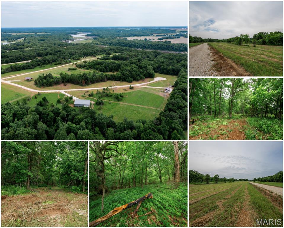 These Mark Twain Lake acreage lots are located along the sought-after Route J corridor! The Halyon Estates 3-5 acre building lots are ready to go, with water, electric, and internet already available at the roadside. With no restrictions, this acreage is perfect for campers, with the option to transition into a permanent structure in the future. All lots are also ready to build on for an established country residence.

The original 109-acre generational farm was owned by the Baumgartners, two retired school teachers who spent their time enjoying this family heritage. They grew wildflowers and simply loved being on the farm, reading books and appreciating the beauty around them. They knew this was a special place with creeks, ponds, grassland, woods, and abundant wildlife.

Each tract has been thoughtfully divided to provide both privacy and diversity, featuring gentle rolling hills that transition into level areas suitable for a variety of future home plans.

This farm has the unique privilege of backing up to 113 acres of Corps of Engineers land. Halyon Estates features two private parking areas at the ends of subdivision roads where the property borders the Corps land, providing owners convenient access to enjoy hiking, mushroom & deer hunting, wildlife viewing, and exploring the surrounding natural landscape.

One of the main attractions of the area is Mark Twain Lake, with three boat ramps located within minutes of the subdivision, providing quick and easy access to the water. The lake offers an abundance of recreational opportunities, including boating, fishing, sand beaches, and a hidden gem—a waterpark.