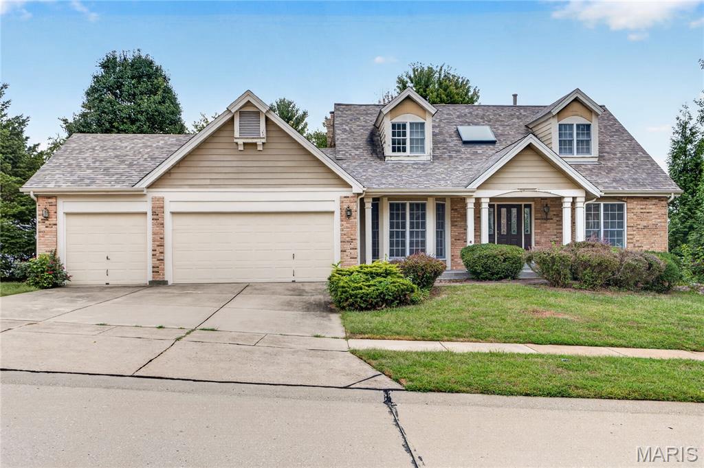 Amazing opportunity awaits with this 1.5 story 4 bedroom home in the Hazelwood Central School District. Great neighborhood and a beautiful parklike lot on over 1/3 acre. You'll love the curb appeal as you walk up to the covered front porch. Walk inside and notice all the natural light that shines in. The formal den and dining room sit at the front of the home. In the back you'll find the great room with lots of windows and a fireplace. The kitchen features a breakfast bar, stainless appliances, and granite counter tops. Main floor laundry off the kitchen. Walk out to the deck overlooking the beautiful yard from the breakfast room. The large primary bedroom on the main floor features a walk in closet and ensuite bathroom with double vanity sink, garden tub, and separate shower. Upstairs you'll find a loft area, full bathroom, and 3 spacious bedrooms. All 3 bedrooms have double closets and lots of room to spread out. The walkout lower level is ready for your finishing touches. HOA includes access to Saratoga Tennis and Pool. Although the home has been well maintained, it is being sold in "as is" condition. Seller has never occupied the home and will not make any repairs or provide any inspections. Please submit offers using a special sales contract.