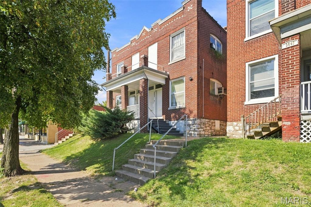 PRICED TO SELL + CASH FLOW FROM DAY ONE! This Dutchtown 4-family is an opportunity to add a solid income-producing property to your portfolio—or live in one unit and let the other three help offset your mortgage. Conveniently located near South Grand Ave, the property is being sold AS-IS and offers immediate rental income with room to grow. Three of the four units are currently rented at $700/month, while the fourth unit is vacant and ready to show. Each unit offers a straightforward layout with a living room, bedroom, kitchen and full bath. With market rents estimated at $700–$900/month, there is even more potential to increase income as units turn over. Four units. Three paying tenants. One vacant unit. Immediate cash flow. Built-in upside. Whether you're looking for your next investment property or an owner-occupant opportunity, this is a property worth putting on your radar.