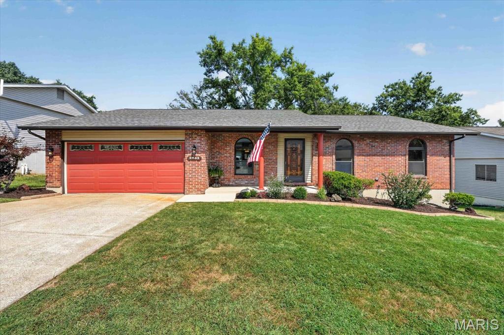 Freshly and Professionally Updated Ranch on quiet and peaceful cul-de-sac.   From the moment you enter you will see all the bells and whistles this home has to offer! Updated and open Kitchen with all new stainless appliances - including side by side refrigerator with ice maker up and running, granite countertops, sink, faucet, garbage disposal. Gas Stove and built-in Microwave.   All new flooring luxury vinyl tile (waterproof) throughout most of the main level. Family room has hardwood floor, brick wood burning fireplace and walks out to a huge deck with screened in gazebo that has a ceiling fan w/light kit that is beautiful for the upcoming fall season. Huge Primary bedroom with double closets and updated primary bath.  2 more generous bedrooms on main level.  Most with new carpeting. ALL areas interior/exterior professionally freshly painted - including all 6 panel and all closet doors. Triple pane windows and sliding doors throughout.  New ceiling fans, light fixtures. Updated and freshly finished lower level with amazing space and newly finished 4th bedroom. HUGE Recreation room with dry bar.  Laundry room where both washer/dryer stay and has utility sink with new spray faucet.  All areas have new carpet! Walkout lower level to Huge patio and then an additional wellness studio area is tucked under the deck with 3 doors which could be a workout room, or workshop that is completely rehabbed with gym flooring.  Also - metal storage shed in great shape stays. (firewood and firewood holders do not stay and will be removed prior to closing).  Yard is fenced and extends past fencing (see survey).  Professionally landscaped, Professionally tuck pointed, professionally power washed and windows washed. NEW ROOF - architectural shingles.  Oversized 2 car garage has been drywalled and painted.  Driveway is concrete. Trees have been professionally trimmed.   This house has everything to make your dreams come true and is ready for it's new impeccable owners.