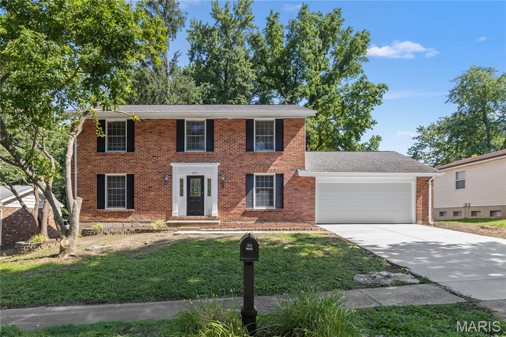 Beautifully updated and move-in-ready home in Black Jack with a new roof for added peace of mind! This home features fresh neutral paint, new luxury vinyl plank flooring, updated lighting, and bright living spaces throughout. The main level offers a welcoming entry foyer, spacious living and dining areas, and an updated kitchen with abundant cabinetry, quartz-style countertops, tile backsplash, stainless steel appliances, built-in microwave, dishwasher, and large refrigerator. Updated bathrooms include a stylish primary bath with walk-in shower and modern finishes. The primary suite offers a ceiling fan, private bath access, and a large walk-in closet with built-in shelving. Enjoy additional living space with a brick fireplace, French doors to the backyard, attached garage with epoxy-style flooring, and plenty of storage. Clean, updated, and ready for its next owner!