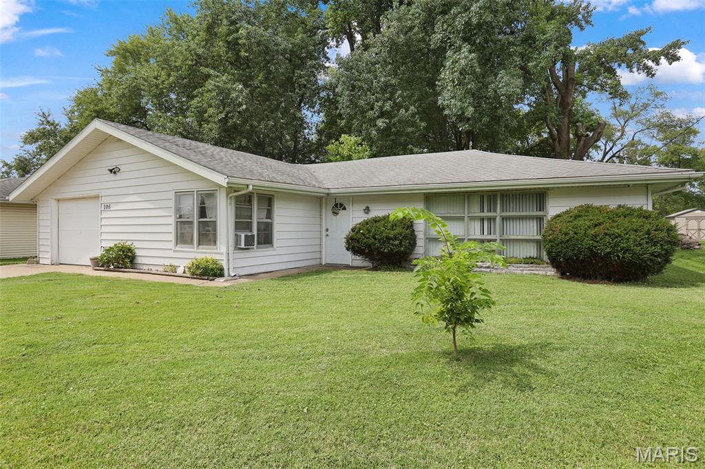 Welcome home to this one-story, 3-bedroom, 1-bath in Fairview Heights, Illinois! Home offers a comfortable single-level living with a spacious layout, convenient features, and a large backyard perfect for relaxing or entertaining.
The home includes main-floor laundry, a 1-car garage, and a covered patio located off the garage, providing a great spot to enjoy the outdoors. The large backyard features a fire pit that stays with the home, along with plenty of space for outdoor activities.
The kitchen comes equipped with appliances, including an electric cooktop, double oven, and refrigerator (new in 2023). The water heater is also included. The furnace and air conditioning were replaced in 2016, providing added peace of mind.
The primary bathroom offers an updated touch with a shower head featuring jets and built-in lights.
For added security, the security system stays with the home and includes 16 cameras, offering extensive coverage around the property.
Outside, you'll also find a shed that stays with the home. The above-ground pool and dog kennel are optional, giving buyers the flexibility to choose whether they'd like to keep these additional features.
With its convenient one-level layout, spacious yard, covered patio, updated HVAC, extensive security system, and included appliances, this Fairview Heights home is ready for its next owner!

Highlights:
3 Bedrooms | 1 Bathroom
One-story home
Main-floor laundry
1-car garage
Large backyard
Covered patio off the garage
Firepit stays
Shed stays
Electric cooktop
Double oven
Refrigerator — new in 2023
Water heater included
Furnace & A/C replaced in 2016
Security system with 16 cameras
Primary bathroom shower with jets & lights
Above-ground pool — optional
Dog kennel — optional