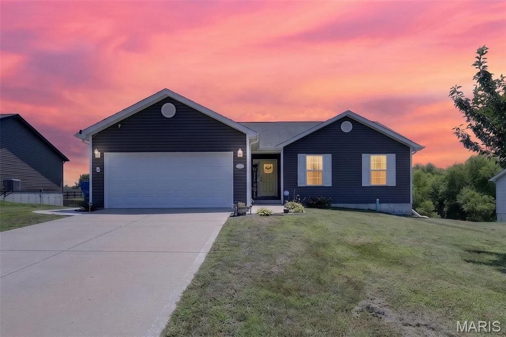 Welcome home to this beautifully maintained 3-bedroom, 2-bath ranch offering the perfect blend of comfort, style, and convenience! From the moment you arrive, you'll appreciate the inviting curb appeal and functional open floor plan designed for everyday living and entertaining. The spacious living area flows seamlessly into the kitchen and dining space, creating a warm and welcoming atmosphere for family and friends.  The primary suite provides a private retreat with an en-suite bath, while two additional bedrooms offer flexibility for family, guests, or a home office. Enjoy the ease of single-level living with generous room sizes, ample storage, and a layout that fits today's lifestyle. Step outside to a backyard ready for relaxing, entertaining, or creating your own outdoor oasis. Don't miss your opportunity to make this wonderful ranch your next home!