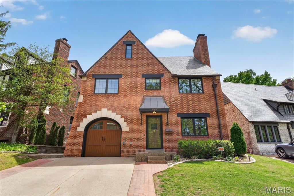Beyond charming on the outside and virtually a new home on the inside!  This property underwent a comprehensive gut renovation in 2022, with all major systems replaced, including plumbing, electrical, and a three-zone HVAC system. All windows and doors were replaced, brick was repointed, and the roof was extensively updated (half replaced, half restored), along with new gutters and downspouts. Since then, the current owners have continued to elevate the home with thoughtful, high-quality upgrades. The sun filled main floor boasts a chef's kitchen equipped with premium Viking appliances, including a 36-inch gas cooktop with oven, a French door wall oven, a coffee bar area, an abundant amount of cabinets and a spacious island providing functionality and style. The living room area has a custom gas insert fireplace. The open floor plan is perfect for every day living and entertaining. Upstairs, you will find a primary suite with a beautiful ensuite bathroom and custom designed closet, two additional bedrooms (one with a Murphy bed allowing it to function seamlessly as both a bedroom and home office), a hall bath and a convenient laundry room. The third floor hosts a private fourth bedroom complete with a large bathroom and walk-in closet. The finished lower level is an ideal place for an exercise area and additional gathering space and has been enhanced with custom-built bookshelves and cabinetry plus there is a fourth full bathroom. The garage has been completely upgraded with epoxy flooring, custom wall and bike storage systems, and installed cabinetry (removable if desired). Electric vehicle readiness is built in with dual EV chargers. This home offers flexible living arrangements for guests, work or recreation and blends the peace of mind of recent major renovations with luxury of custom upgrades - truly move-in ready at every level.