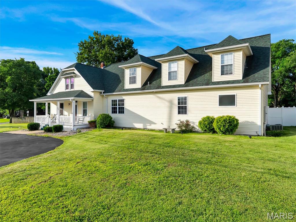 Welcome to this stunning 2-story home offering over 4,300 sq. ft. of beautifully designed living space, where historic charm and thoughtful modern updates come together seamlessly. Approximately 25% of the original home dates back to 1909, while the majority of the home was expanded with substantial additions completed around 2000, creating the perfect blend of character and contemporary convenience.

Rich hardwood floors flow throughout, creating a warm and inviting atmosphere from the moment you enter. The main-floor primary suite serves as a peaceful retreat, complete with direct access to your private backyard oasis featuring an in-ground pool on a fenced half-acre lot.

Designed for both comfort and functionality, the home includes laundry rooms on both the main and upper levels for added convenience. Six walk-in closets — including two cedar-lined closets, His and Hers separate walk in closests — provide exceptional storage throughout. The spacious great room overlooks the pool and backyard, creating the perfect setting for entertaining or relaxing with family and friends.

Enjoy quiet mornings on the covered porch or welcome guests with ease via the circular driveway. The rear-entry 4-car garage offers abundant parking along with additional workspace ideal for hobbies, projects, or extra storage.

Blending timeless charm with modern conveniences, this exceptional property is ideally located within walking distance of Blevins Elementary School, Eureka High School, and downtown Eureka. Offering comfort, character, and an unbeatable location, this is a home you won’t want to miss. Seller is also providing a home warranty for added peace of mind!