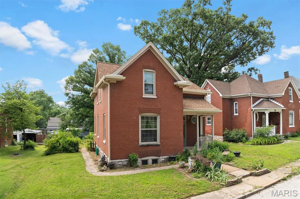 Investor Special! Opportunity awaits in this historic 1907 home located on a private street. Major improvements have already been completed, including a new roof (2026), PVC sewer lines (2014), a new electric pole and panel (2025), updated tuckpointing, and a waterproofed basement. The home retains much of its original character, with large pocket doors, a beautiful leaded-glass stairway window, and copper plumbing. Additional features include double-pane windows and gutter guards. The property is ready for a buyer with a vision to restore and revitalize this classic home. Being sold as-is, seller will not make any repairs. Buyer to verify all information.