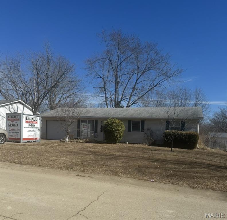 Efficient three bedroom, 1 bath home with garage in established area.
