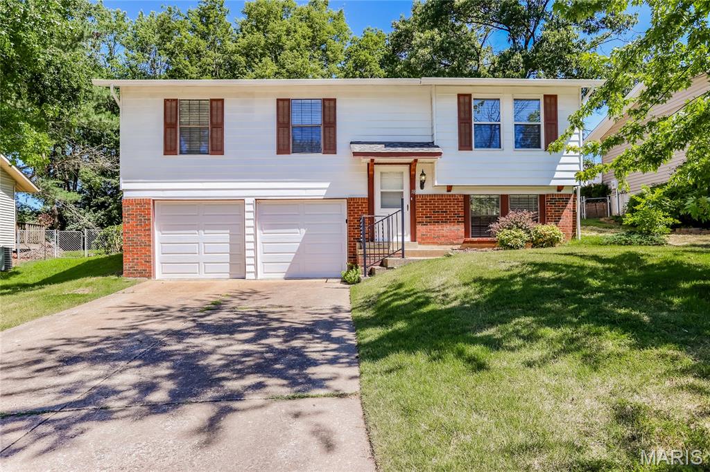 Welcome to this 3 bedroom, 2 bath home, that lives much bigger than it is! As you enter the home and take the stairs to the main level, you will find a spacious family room with updated windows that keep the space bright and airy. The kitchen opens to the breakfast room, that connects to the patio that overlooks a fenced yard. The primary bedroom suite offers a large closet, and the two additional bedrooms are generously sized. A second full bath completes the main level. Downstairs, is a large family room, laundry room and numerous storage areas. The garage is extra deep.