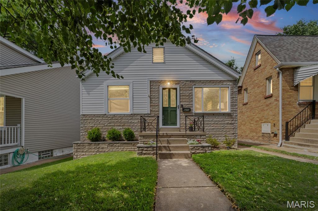 Welcome to 6273 Hoffman Avenue! This charming South City 2 bedroom, 1 bathroom bungalow is move-in ready and waiting for its next chapter! Conveniently located near some of St. Louis's best restaurants, parks, shopping, and with quick highway access, the location truly can't be beat. The kitchen features a breakfast bar, stainless appliances, and pantry - all the essentials for day-to-day living. Fresh paint throughout gives the home a clean, bright, welcoming feel. The lower level offers additional storage plus a fantastic bar area with brand new carpet, perfect for entertaining. Out back, a lovely 3-seasons room opens to a large deck with a privacy-fenced yard -  ideal for relaxing or hosting guests. One-car garage with newer door and opener included. Major mechanicals have been recently updated: new roof (2025), A/C (2023), and furnace and water heater (2019). Whether you move right in or personalize it over time, this home is an incredible opportunity. Come see it - you won't want to leave!