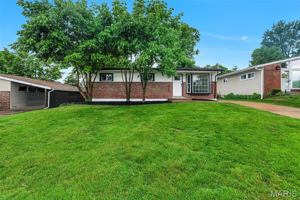 Beautifully updated and completely move-in ready, nestled in the highly sought-after Lindbergh School District, this charming 3-bedroom, 1.5-bath home in desirable Crestwood offers the perfect blend of modern upgrades and everyday comfort. From the moment you arrive, you’ll appreciate the brand-new roof and siding, providing peace of mind and exceptional curb appeal. Step inside to discover all new flooring throughout, a fully renovated kitchen featuring stunning quartz countertops, and all new stainless steel appliances included — plus the washer and dryer stay, making your move seamless. The finished lower level with a half bath adds valuable additional living space, perfect for a family room, home office, gym, or entertaining. Major system updates include: new electrical and a new PVC sewer lateral, giving buyers confidence in the home’s long-term value. Enjoy the freedom of NO HOA fees while settling into a home where the work has already been done for you. Whether you’re a first-time buyer, downsizing, or simply looking for a truly turn-key property, this home checks all the boxes.