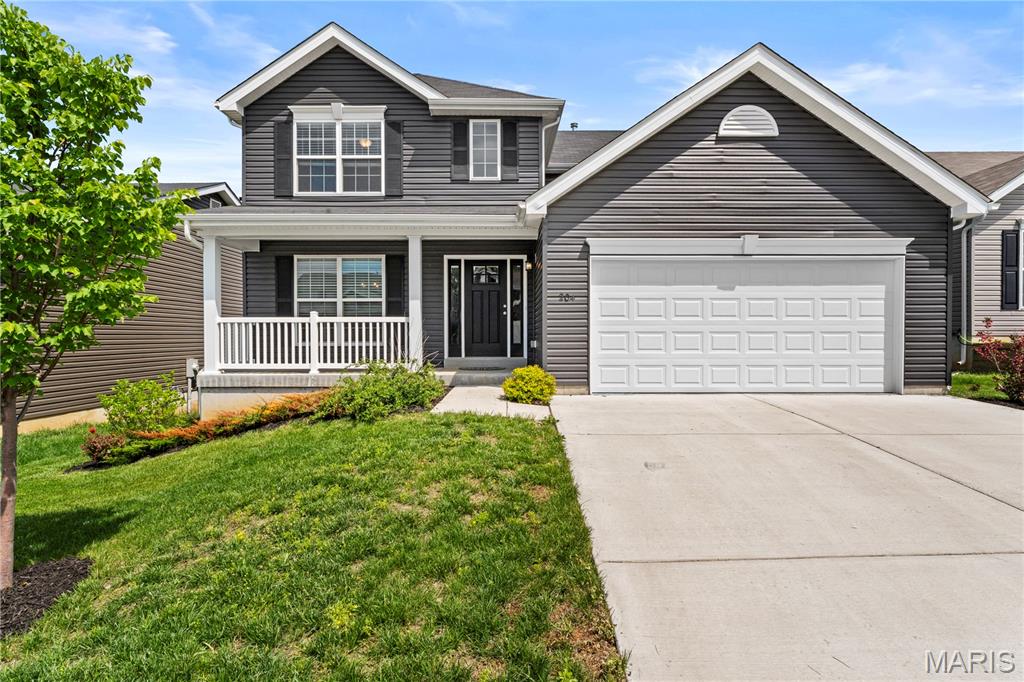 Welcome to 204 Stone View Ct. This 4 Bedroom 2.5 bath home is ready for your personal touches. Step inside to an inviting open floor plan featuring  large living spaces, natural light and stylish finishes throughout. The spacious kitchen is the heart of the hom. Complete with sleek countertops, stainless steel appliances, custom cabinetry and a large center island perfect for entertaining or casual dining. The adjoining dining area opens seamlessly to the backyard, creating the ideal indoor or outdoor flow. Upstairs you will find a generous primary suite offering a walk in closet and private bath with dual vanities and a walk in shower. Additional bedrooms are well sized with convenient access to a full bath, while upper level laundry adds everyday ease.
Enjoy the benefits of newer construction, including energy-efficient features, modern systems, and peace of mind. The full basement offers excellent storage or future finishing potential, and the attached garage provides added convenience. Nestled in a scenic community of Fenton with rolling hills  and close to shopping, dining and major highways. This home truly offers the best of comfort and location.