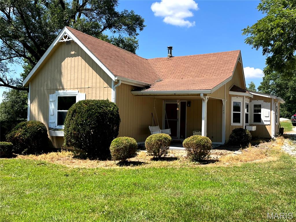6 room frame farm home w/3 bedrooms, 2 full baths; 1 with washer/dryer hook up, updated kitchen/dining room, living room with Franklin type woodburning stove & family room w/fireplace. The home has an FA electric furnace w/central air, laminate & carpet flooring, updated vinyl windows, covered front porch & patio off the dining room. Home has a lot of updates & move in ready. It has a deep well w/septic. Additional acreage available.
To be sold at public auction on Monday, August 24, 2026 go to our website for more details.  Public open house is Thursday, August 13, 2026 from 5:00 to 7:00 P.M.
Acreage is approximate, subject to final survey.