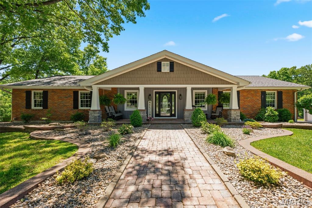 Coming Soon!! Showings begin May 28th. Welcome to your private retreat on 6.18 picturesque acres in the heart of Warren County. This beautifully maintained home offers the perfect blend of space, comfort, and outdoor living. Step inside to an inviting open floor plan featuring a spacious kitchen and living area centered around a cozy gas fireplace—ideal for both everyday living and entertaining. The adjoining dining/hearth room creates a warm, flexible space for gatherings and quiet evenings alike. The main level offers a generous primary suite with a large walk-in closet and private bath. Three additional bedrooms are located upstairs, with one thoughtfully converted into a convenient laundry and dressing room. The finished lower level expands your living space with a large family room featuring a second fireplace, an additional laundry area with water softener, a sleeping room or office, and a dedicated workout space—perfect for today’s flexible lifestyle needs. Where this property truly stands out is outside. Set on 6 level acres with mature trees, this property offers both privacy and usability. Enjoy evenings on the screened-in porch or relax on the composite deck overlooking your own backyard oasis, complete with a hot tub, pool, and playground. Car enthusiasts and hobbyists will appreciate the 3-car attached garage plus a detached outbuilding for additional storage or workspace. This is more than a home—it’s a lifestyle property offering space, comfort, and room to enjoy the outdoors, all just a short drive from town. All of this just minutes from Hwy 70.