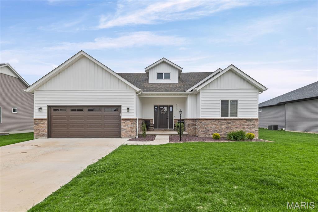 Discover this beautifully updated 5-bedroom, 3-bath ranch located in the sought-after Savannah Crossing subdivision of Glen Carbon.  Nestled in the serene setting with nearby bike trails, including a trail entrance right around the corner, plus convenient interstate access, shopping and dining; this home offers both comfort and convenience in a prime location.

The open floor plan features neutral colors and generous gathering space; perfect for family and friends.  The spacious primary en-suite offers a soaker tub, walk-in shower and oversized walk-in closet.  The finished lower level was expanded in 2025 to provide additional square footage and enhance the home's already functional layout.  The lower level includes two bedrooms, a full bathroom, family room and ample storage space.

Additional 2025 upgrades include a new white vinyl fence, extended patio, maintenance-free landscaping and a new refrigerator with custom ice options.  The fenced backyard provides the perfect setting for summer BBQs and outdoor entertaining.

The Seller is offering a transferable home warranty for added peace of mind.  Priced to sell and move-in ready!  Immediate occupancy is available making this a true turnkey opportunity with comfort, convenience and low-maintenance living in a highly desirable location.

This is a home, you do not want to miss.  Schedule your private showing today with your favorite agent!
