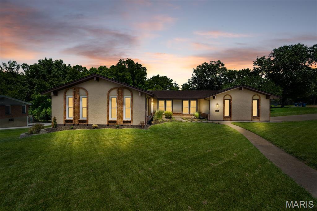Welcome home to this beautifully maintained 5-bedroom, 3 full bath ranch situated on a desirable corner lot in the heart of Manchester! With over 3,000 square feet of thoughtfully designed living space, this home offers the perfect blend of comfort, functionality, and style. Freshly painted throughout, this move-in-ready home is ready for its next chapter. The open-concept great room, dining area, and kitchen flow seamlessly together, creating an inviting space for everyday living and effortless entertaining. The kitchen shines with Quartz countertops, ample workspace, and a layout designed for gathering with family and friends. The spacious primary suite serves as a private retreat, featuring a spa-inspired bathroom with a beautifully tiled shower, double vanity, and two walk-in closets offering exceptional storage and convenience. The spectacular finished lower level expands your living space even further, offering a large family room perfect for movie nights, gaming, kids' activities, entertaining guests, or hosting unforgettable gatherings. Additional bedrooms and flexible living areas provide room for everyone. Step outside and enjoy the very large covered deck—imagine the possibilities! Whether it’s morning coffee, outdoor dining, game-day gatherings, or relaxing evenings, this space is designed for year-round enjoyment. Beyond the deck, the expansive backyard is ready for endless fun—where a soccer game awaits, backyard barbecues come to life, and memories are waiting to be made. Car enthusiasts, hobbyists, or those needing extra storage will love the oversized 2-car garage, offering plenty of room beyond just parking. Located in the highly sought-after Parkway West School District, this exceptional neighborhood offers resort-style amenities including a community pool, tennis courts, scenic common grounds, and a picturesque lake with fountain. Conveniently located near shopping, dining, parks, and major highways, this home combines an outstanding location with the space and amenities today’s buyers are looking for.

A rare opportunity to own a spacious ranch in one of West County’s most desirable communities!