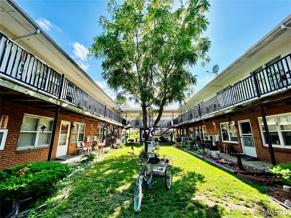 Exceptional investment opportunity featuring a well-maintained, 16-unit, all-brick apartment complex comprised of two-bedroom apartments, thoughtfully designed for residents (62 years of age and older). The community is centered around a serene courtyard with beautifully maintained landscaping, creating a welcoming and peaceful environment.

This property operates under a multi-year Housing Assistance Payment (HAP) contract through the U.S. Department of Housing and Urban Development, making it eligible for automatic annual OCAF rent increases—providing stable, predictable income.  The complex maintains near full occupancy, with 15 of 16 units leased to long-standing residents, supporting strong and dependable cash flow.

Residents enjoy clean, functional living with coin-operated laundry facilities on both the upper and lower levels. The complex offers handicap-accessible features and is conveniently located near local amenities, including coffee shops, restaurants, clinics, and retail, providing excellent walkability and everyday convenience for residents.